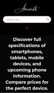 How allmobiles4u.com looks like on a mobile device such as an iPhone.