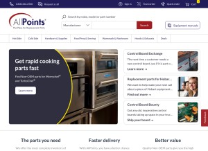 How allpointsfps.com looks like on a tablet such as an iPad.