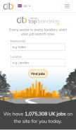 How allthetopbananas.com looks like on a mobile device such as an iPhone.