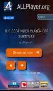 How allvideo.pl looks like on a mobile device such as an iPhone.