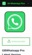 How allwapluss.com looks like on a mobile device such as an iPhone.