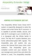How allywifismart.com looks like on a mobile device such as an iPhone.