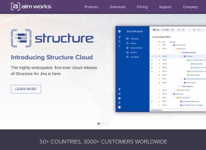 How almworks.com looks like on a tablet such as an iPad.