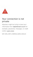 How alpenkraut.co.at looks like on a mobile device such as an iPhone.