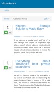 How altbookmark.com looks like on a mobile device such as an iPhone.