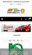 How amadormarin.com looks like on a mobile device such as an iPhone.