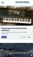 How amazona.de looks like on a mobile device such as an iPhone.