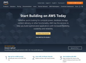 How amazonaws.org looks like on a tablet such as an iPad.