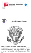 How american-historama.org looks like on a mobile device such as an iPhone.