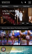 How americanclubresort.com looks like on a mobile device such as an iPhone.