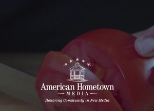 How americanhometownmedia.com looks like on a tablet such as an iPad.
