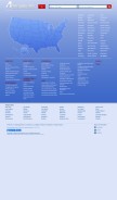 How americanlisted.com looks like on a mobile device such as an iPhone.