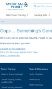How americanmobile.com looks like on a mobile device such as an iPhone.