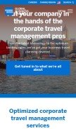How amexglobalbusinesstravel.com looks like on a mobile device such as an iPhone.