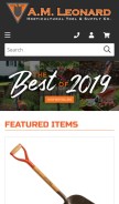 How amleo.com looks like on a mobile device such as an iPhone.