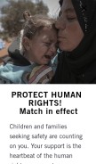 How amnestyusa.org looks like on a mobile device such as an iPhone.