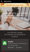 How amoyshare.com looks like on a mobile device such as an iPhone.