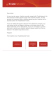 How amphire.com looks like on a mobile device such as an iPhone.