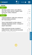 How ampparit.com looks like on a mobile device such as an iPhone.