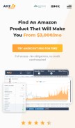 How amzscout.net looks like on a mobile device such as an iPhone.
