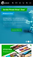 How anacondaweb.com looks like on a mobile device such as an iPhone.