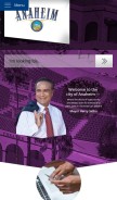 How anaheim.net looks like on a mobile device such as an iPhone.
