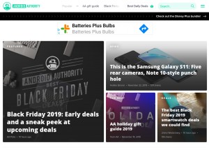 How andauth.co looks like on a tablet such as an iPad.