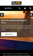 How andersonsgrain.com looks like on a mobile device such as an iPhone.