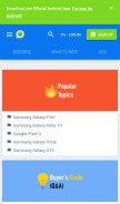 How androidforums.com looks like on a mobile device such as an iPhone.