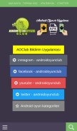 How androidoyun.club looks like on a mobile device such as an iPhone.