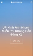How anh4.com looks like on a mobile device such as an iPhone.