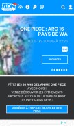 How animedigitalnetwork.fr looks like on a mobile device such as an iPhone.