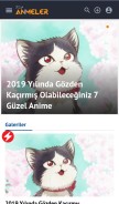 How animeler.net looks like on a mobile device such as an iPhone.