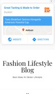 How annatour1.com looks like on a mobile device such as an iPhone.