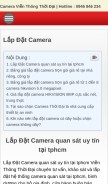 How anninhthoidai.com looks like on a mobile device such as an iPhone.