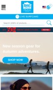 How annscottage.com looks like on a mobile device such as an iPhone.