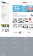 How ansi.org looks like on a mobile device such as an iPhone.