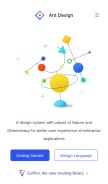 How ant.design looks like on a mobile device such as an iPhone.