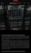 How antenaplay.ro looks like on a mobile device such as an iPhone.