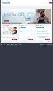 How antheminc.com looks like on a mobile device such as an iPhone.
