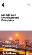How antino.io looks like on a mobile device such as an iPhone.