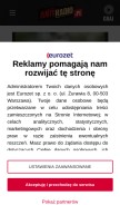 How antyradio.pl looks like on a mobile device such as an iPhone.