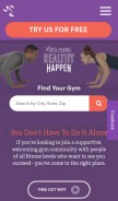 How anytimefitness.com looks like on a mobile device such as an iPhone.