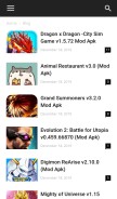 How apkdlmod.com looks like on a mobile device such as an iPhone.