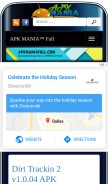 How apkmaniafull.com looks like on a mobile device such as an iPhone.