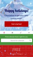 How aplus.net looks like on a mobile device such as an iPhone.