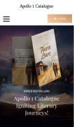 How apollo1catalogue.com looks like on a mobile device such as an iPhone.