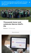 How app.com looks like on a mobile device such as an iPhone.