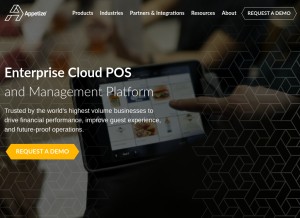 How appetizeapp.com looks like on a tablet such as an iPad.