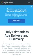 How appia.com looks like on a mobile device such as an iPhone.